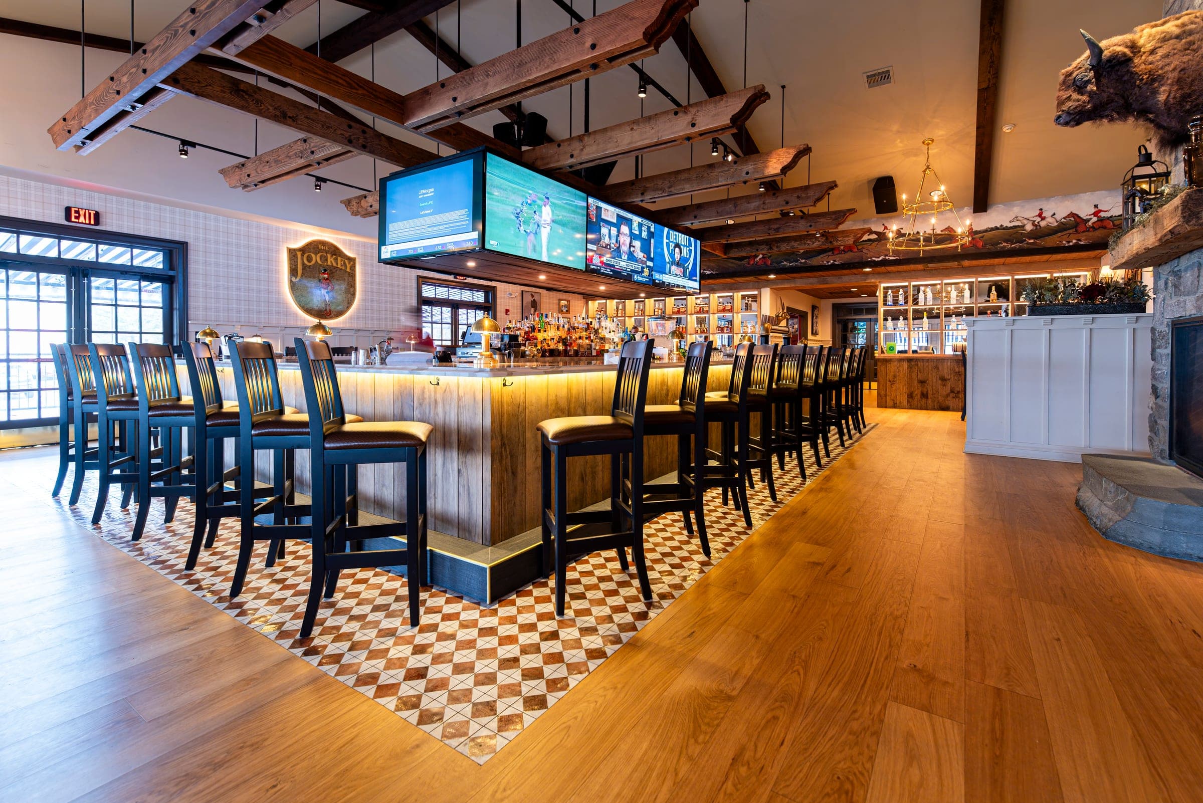 The Jockey Bar at The Jockey Tavern in Malvern, PA