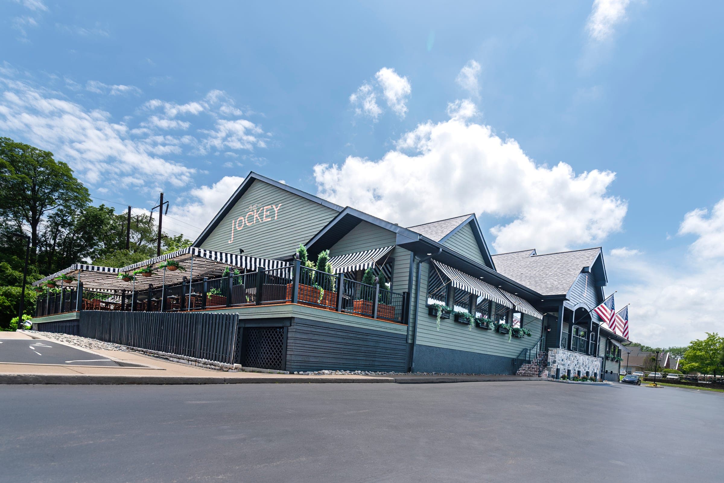 The Jockey Tavern building on Lancaster Avenue (Route 30) in Malvern, PA
